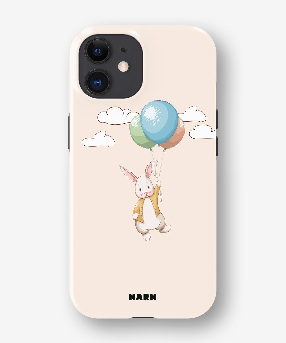 iPhone 11 Tough Case – Flying Rabbit - View 1