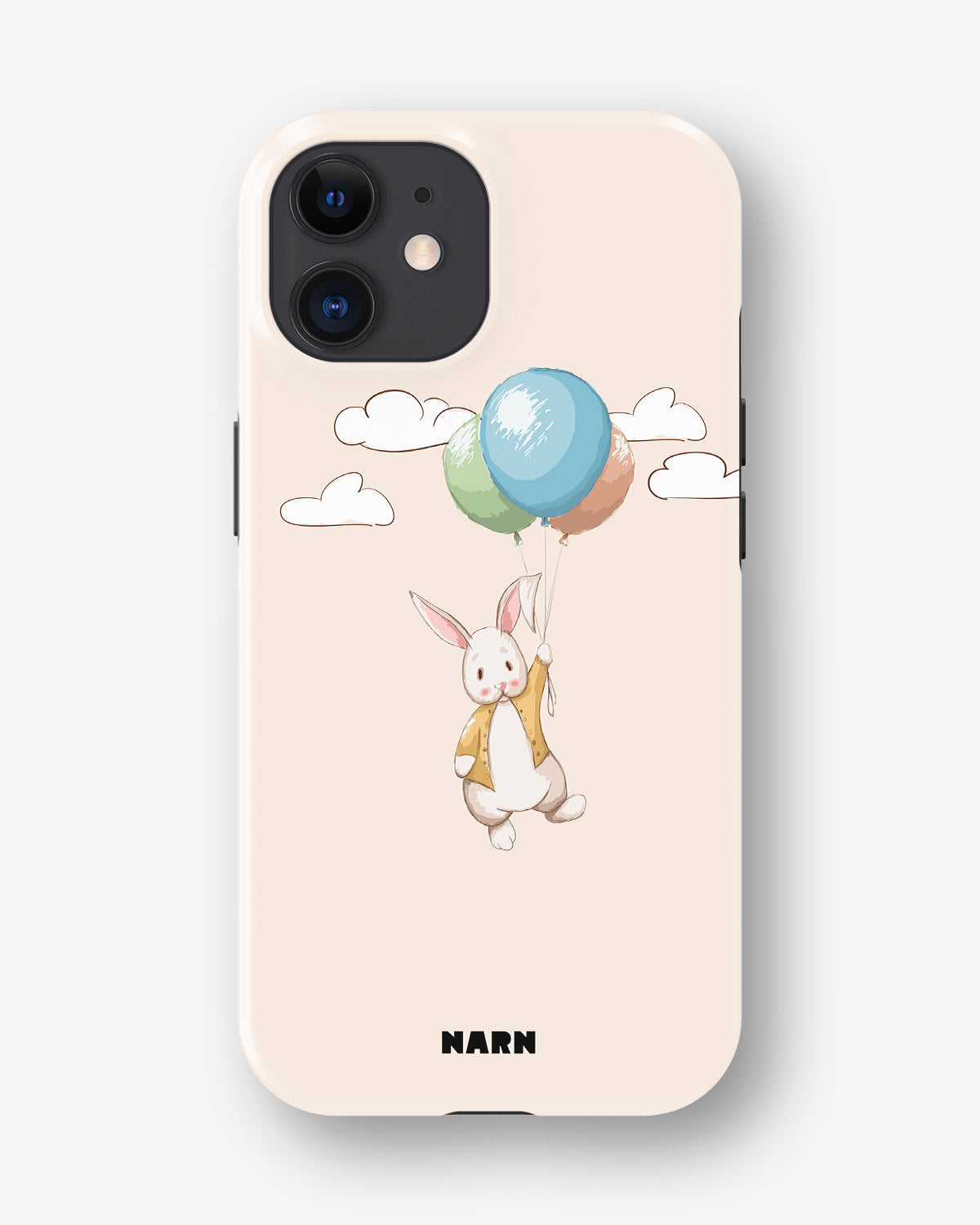 iPhone 11 Tough Case – Flying Rabbit - View 1