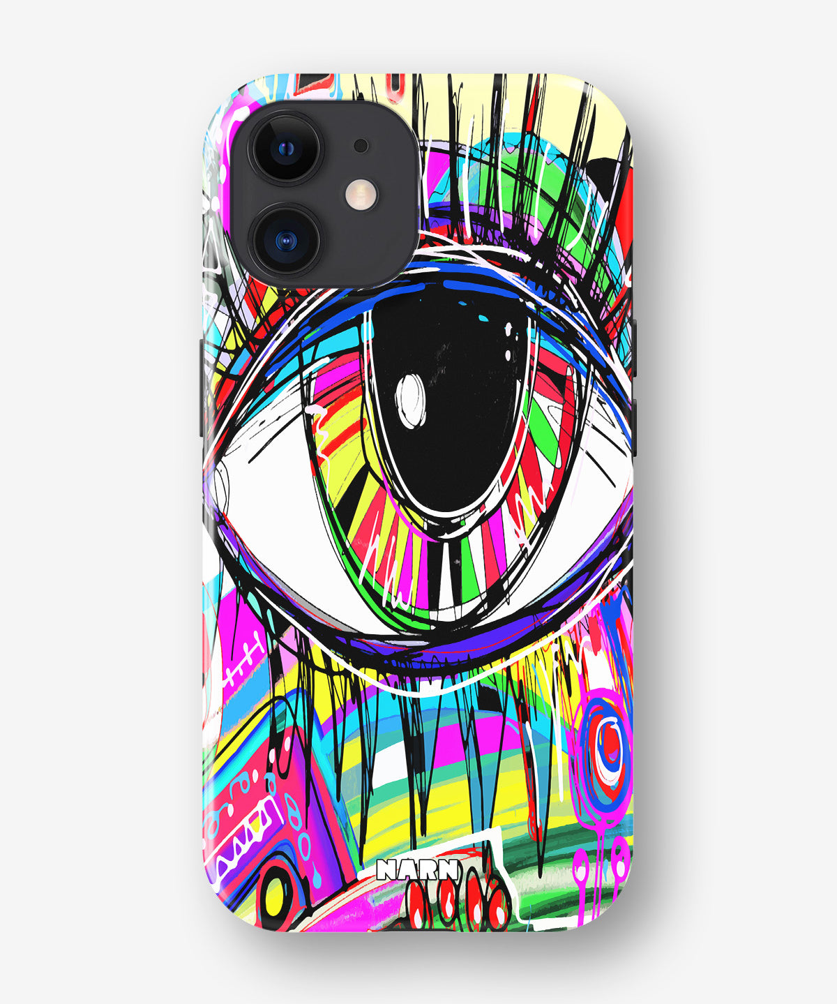 iPhone 11 Tough Case – Abstract Eye - View 1