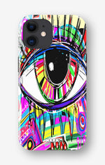 iPhone 11 Tough Case – Abstract Eye - View 1