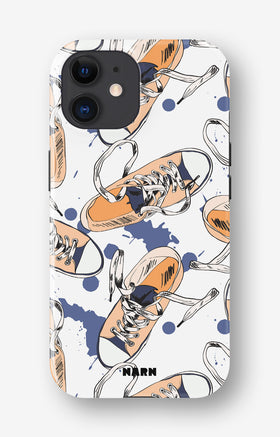 iPhone 11 Tough Case – Apricot Sneakers - View 1