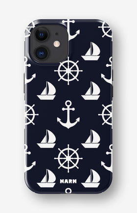 iPhone 11 Tough Case – Deep Blue Voyage - View 1