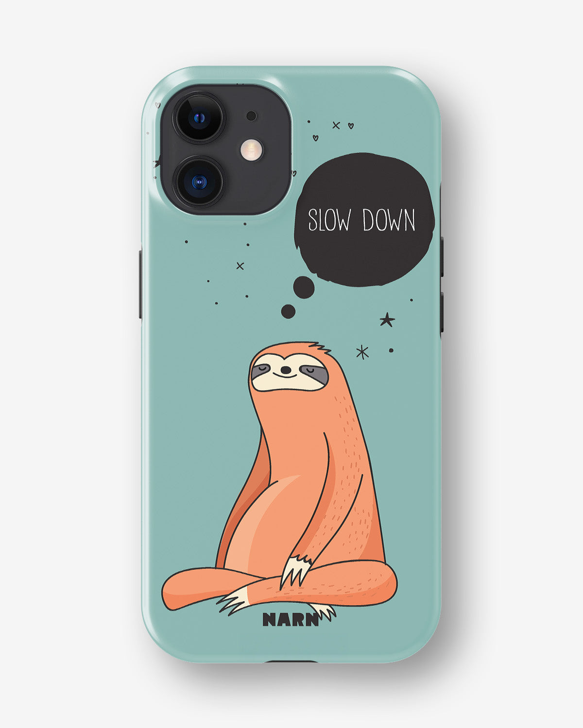 iPhone 11 Tough Case – Slow Down Sloth - View 1