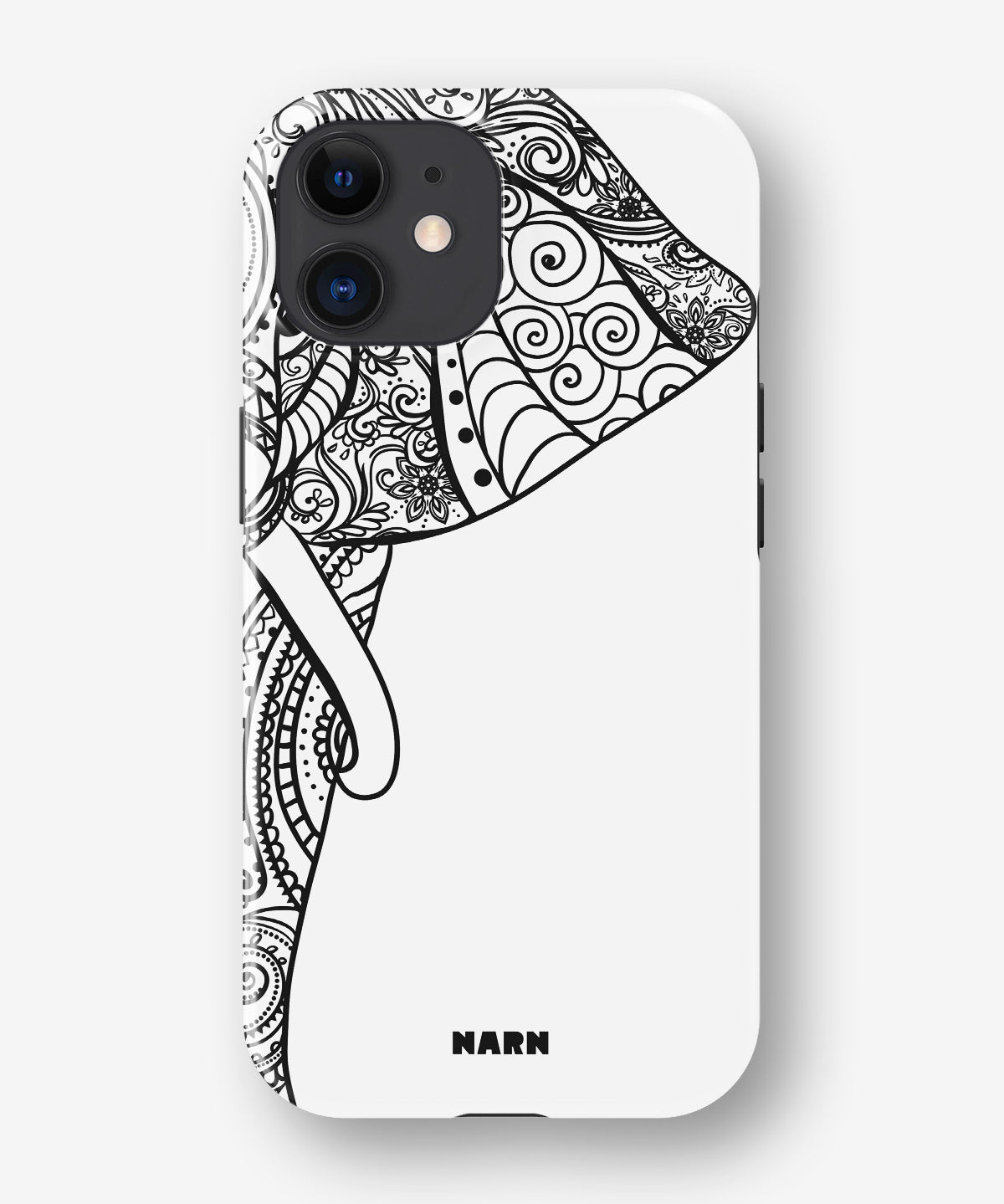 iPhone 11 Tough Case – Mandala Elephant - View 1
