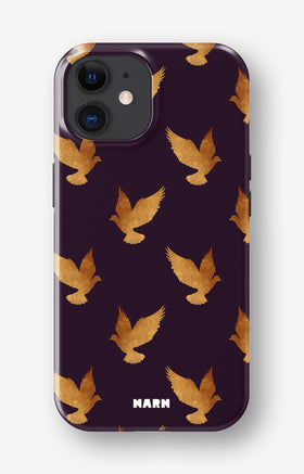 iPhone 11 Tough Case – Royal Doves - View 1