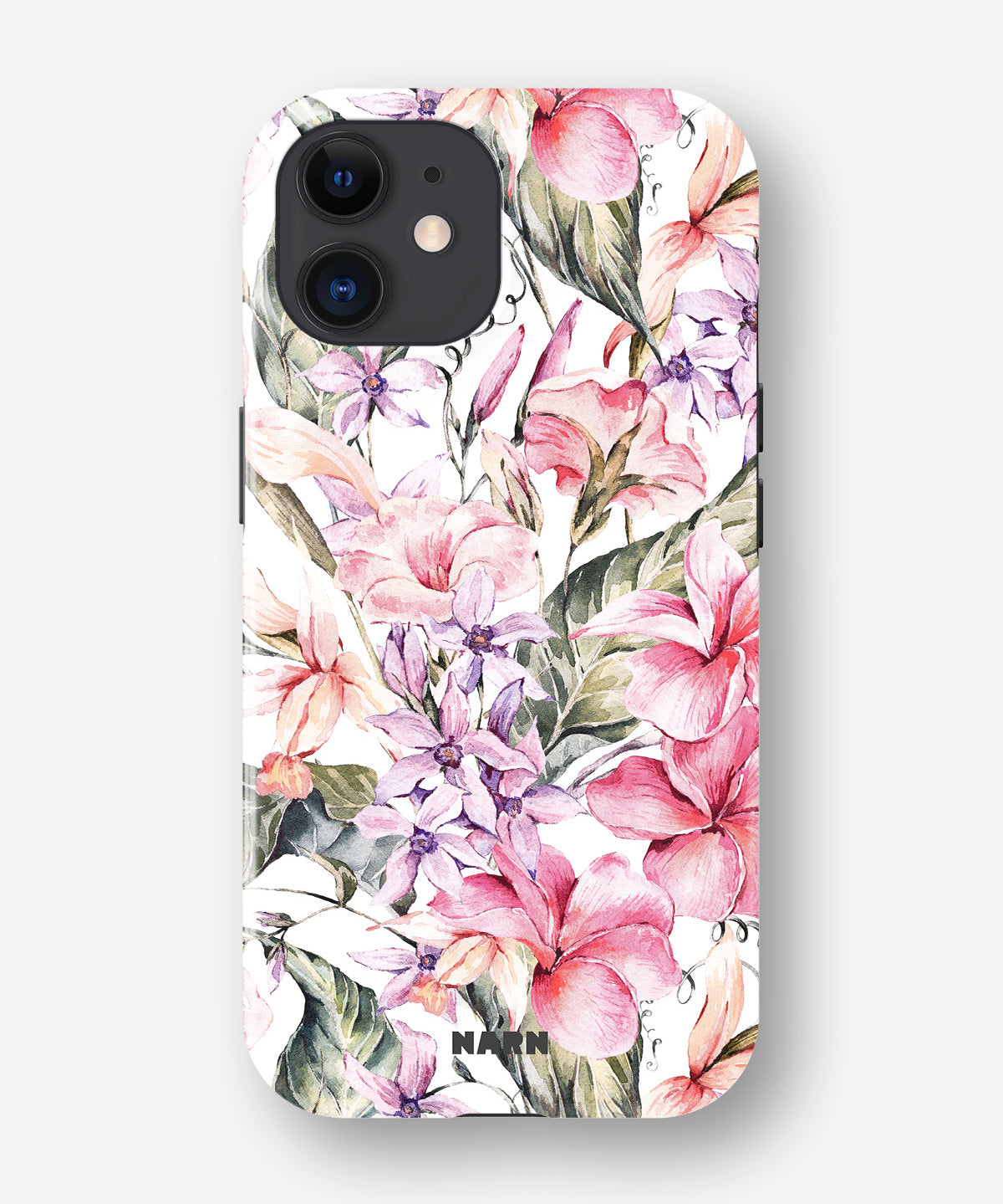 iPhone 11 Tough Case – Watercolor Flowers - View 1