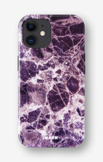 iPhone 11 Tough Case – Purple Marble - View 1