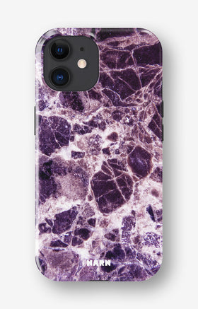 iPhone 11 Tough Case – Purple Marble - View 1