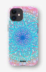 iPhone 11 Tough Case – Pastel Mandala - View 1