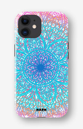 iPhone 11 Tough Case – Pastel Mandala - View 1