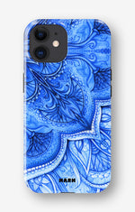 iPhone 11 Tough Case – Blue Vintage - View 1