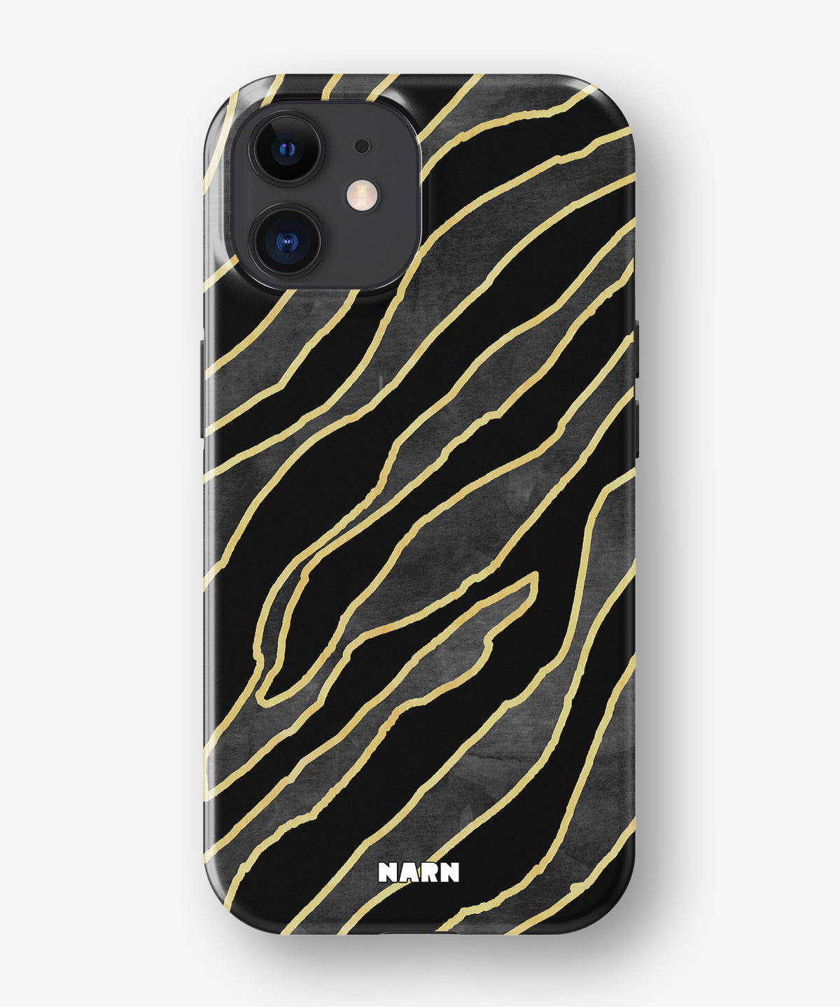 iPhone 11 Tough Case – Golden Zebra - View 1