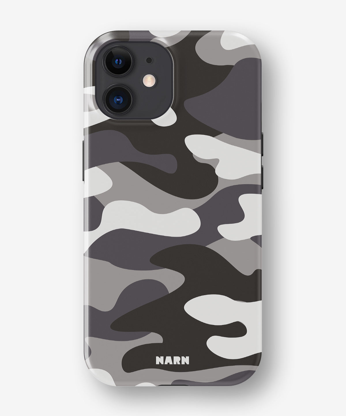 iPhone 11 Tough Case – Grey Camo - View 1