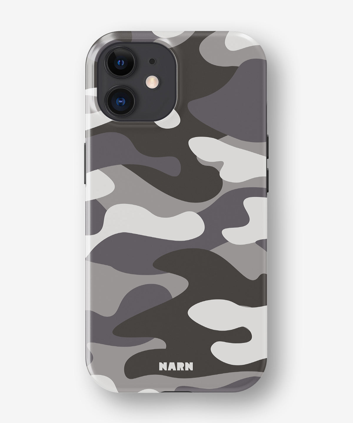 iPhone 11 Tough Case – Grey Camo - View 1