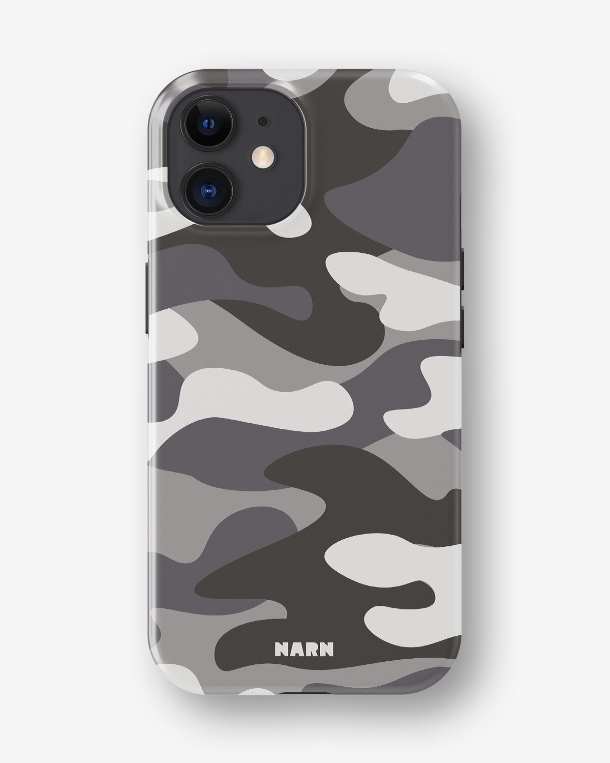 iPhone 11 Tough Case – Grey Camo - View 1