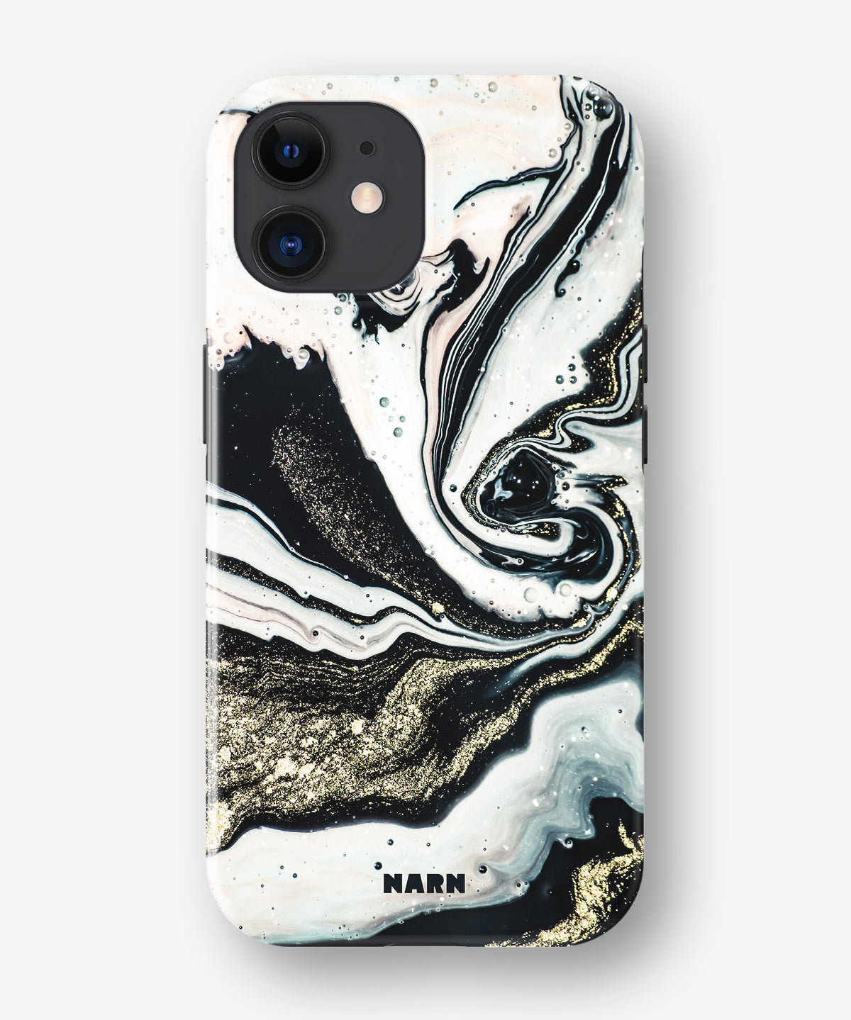 iPhone 11 Tough Case – Golden Swirl - View 1