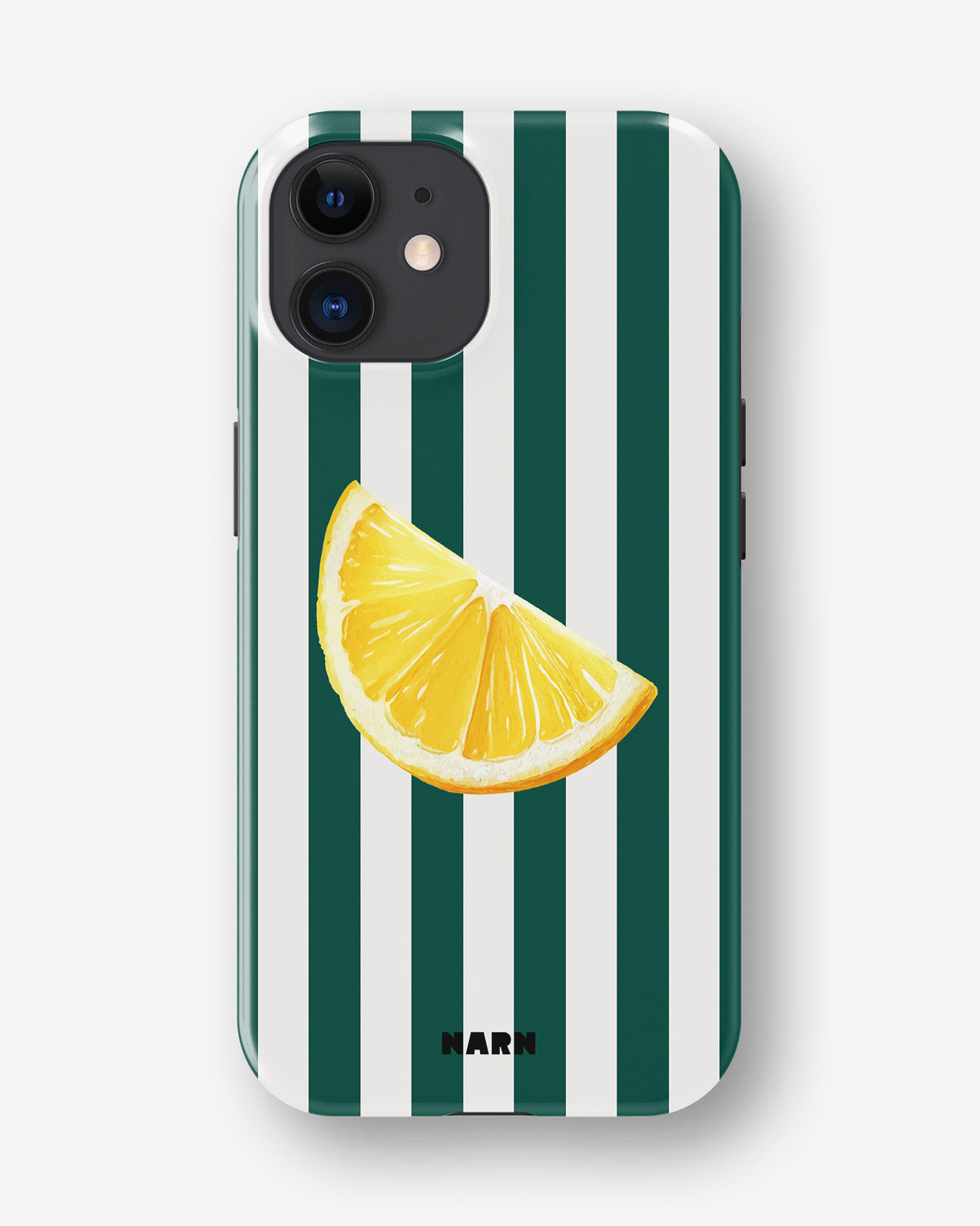 iPhone 11 Tough Case – Lemon Stripes - View 1