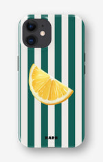 iPhone 11 Tough Case – Lemon Stripes - View 1