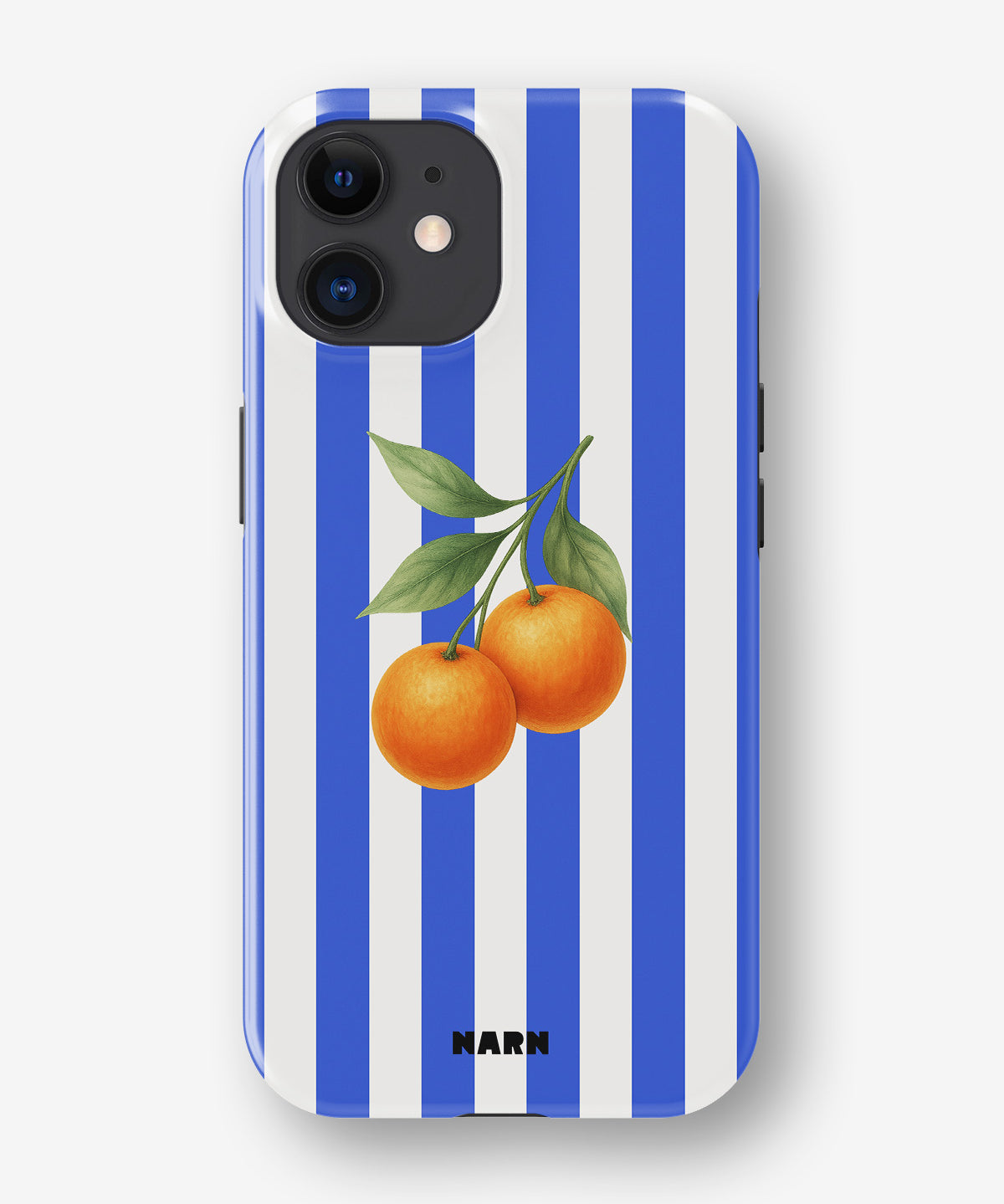 iPhone 11 Tough Case – Orange Stripes - View 1