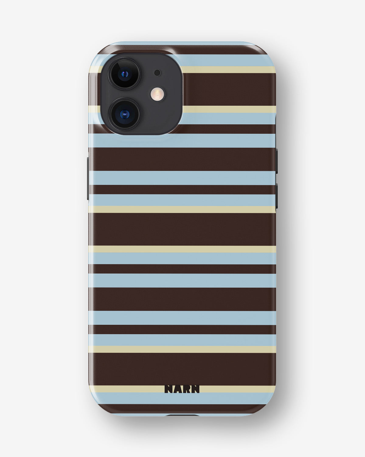 iPhone 11 Tough Case – Latte Lines - View 1