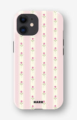 iPhone 11 Tough Case – Rose Lines - View 1