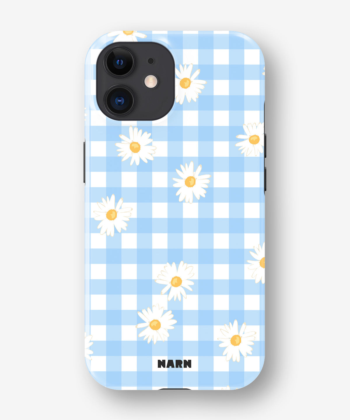 iPhone 11 Tough Case – Blue Daisies - View 1