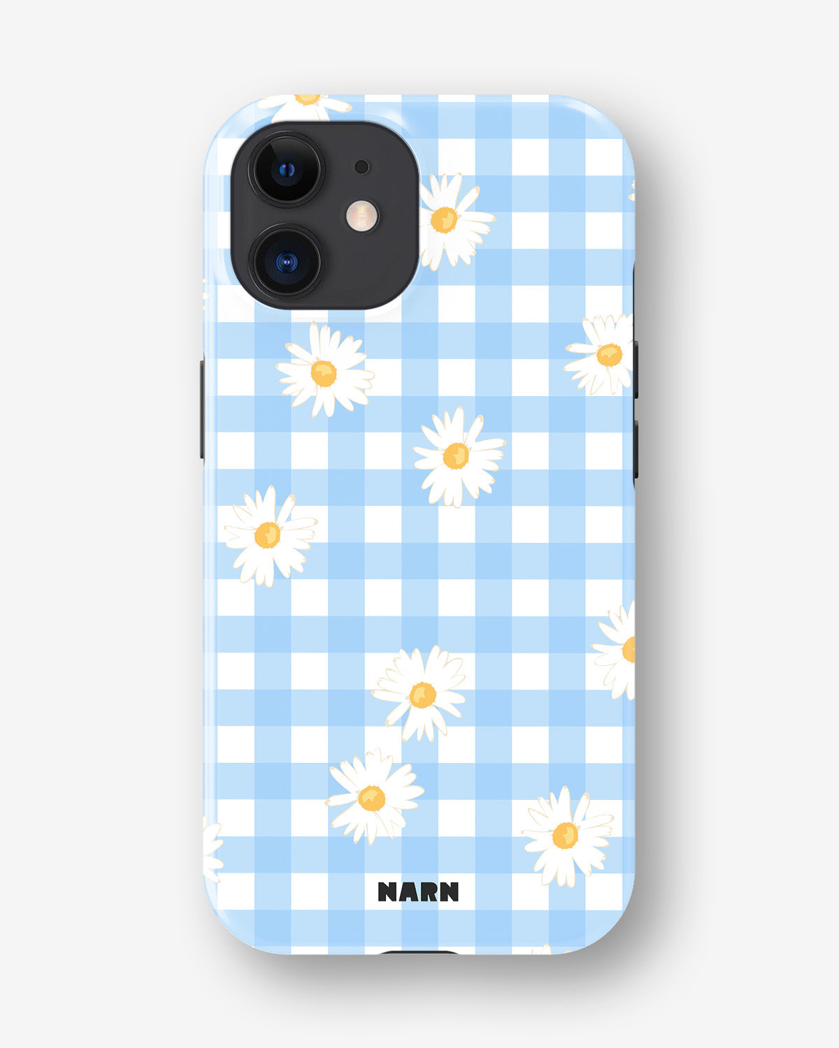iPhone 11 Tough Case – Blue Daisies - View 1