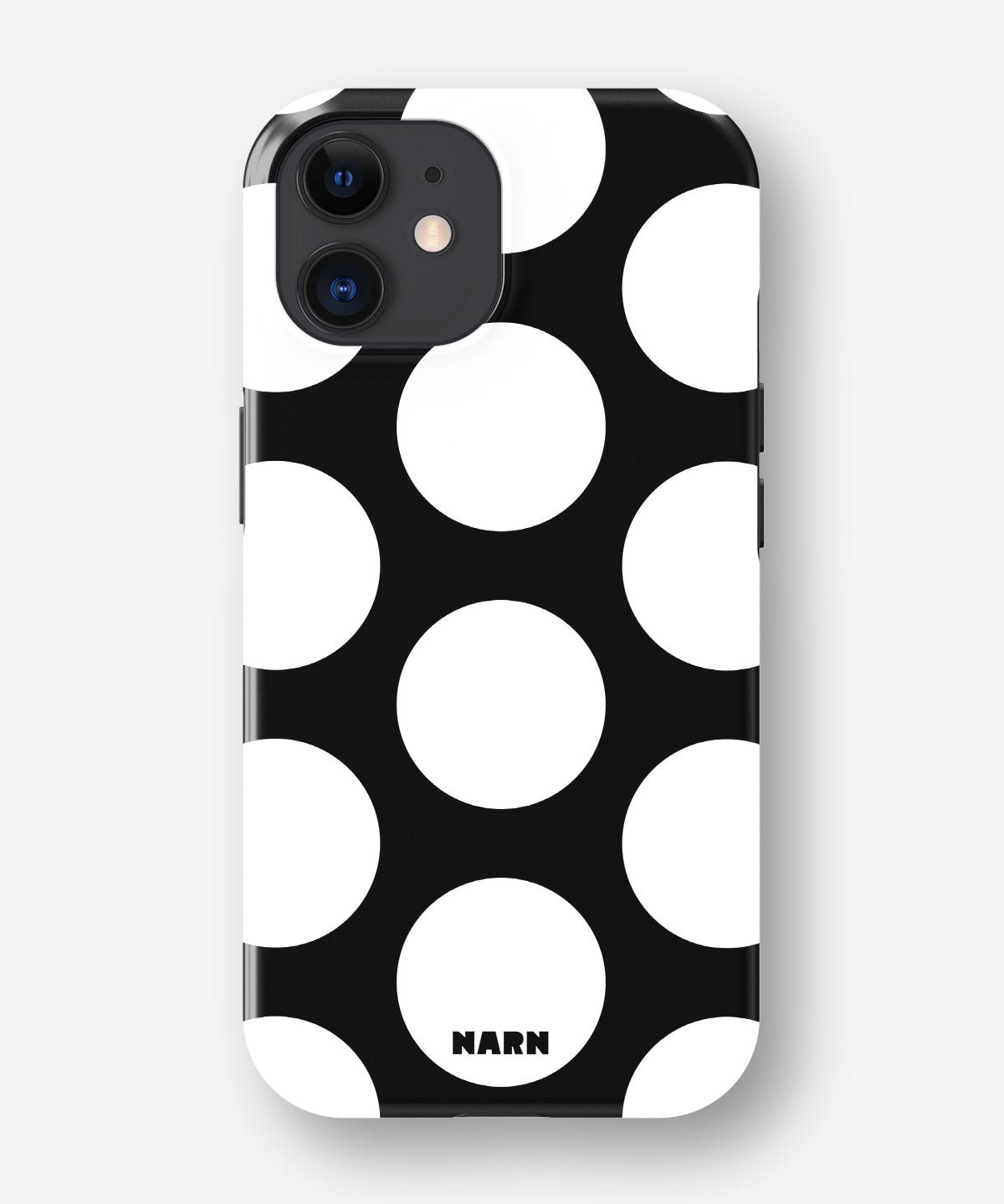 iPhone 11 Tough Case – Bold Dots - View 1