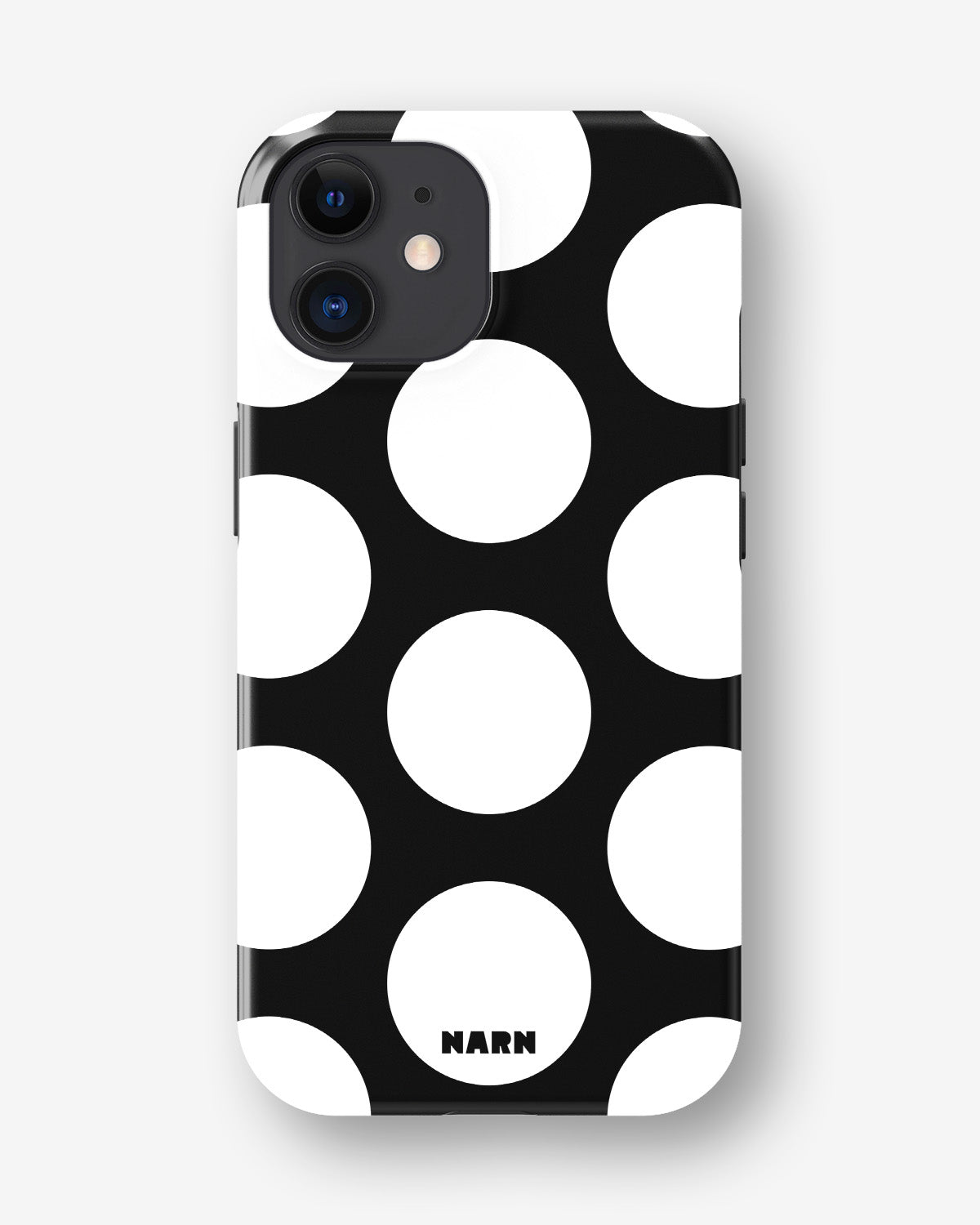 iPhone 11 Tough Case – Bold Dots - View 1