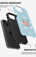 iPhone 11 Tough Case – Dreamy Pig - View 2