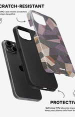 iPhone 11 Tough Case – Triangles - View 2