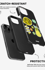 iPhone 11 Tough Case – Lemon Summer - View 2