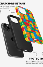 iPhone 11 Tough Case – Building Bricks - View 2