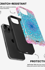 iPhone 11 Tough Case – Pastel Mandala - View 2
