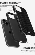 iPhone 11 Tough Case – Black Snake - View 2