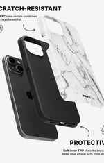 iPhone 11 Tough Case – Milky Marble - View 2