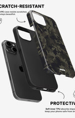 iPhone 11 Tough Case – Jungle Green Camo - View 2