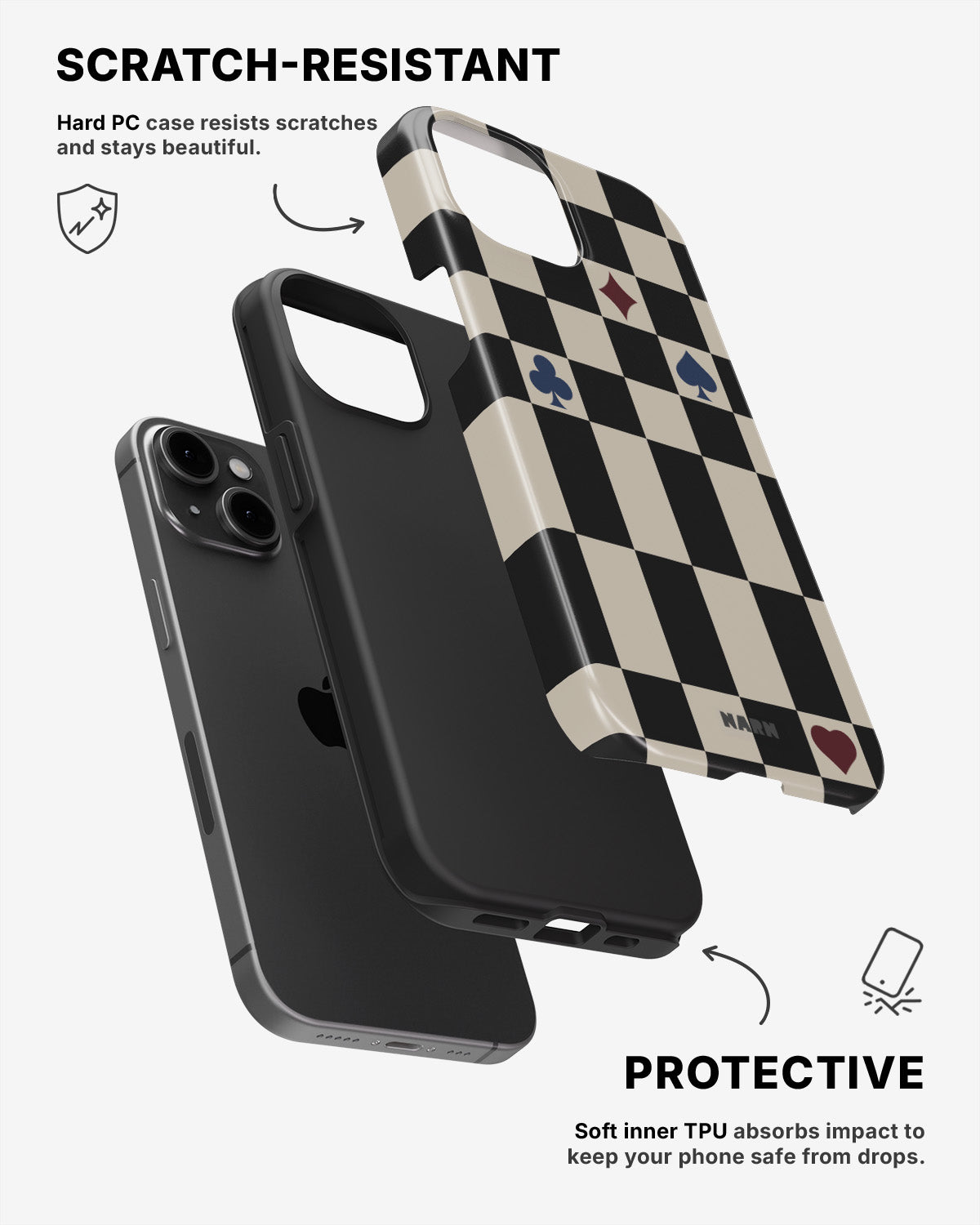 iPhone 11 Tough Case – Atout Royale - View 2