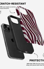 iPhone 11 Tough Case – Velvet Zebra - View 2