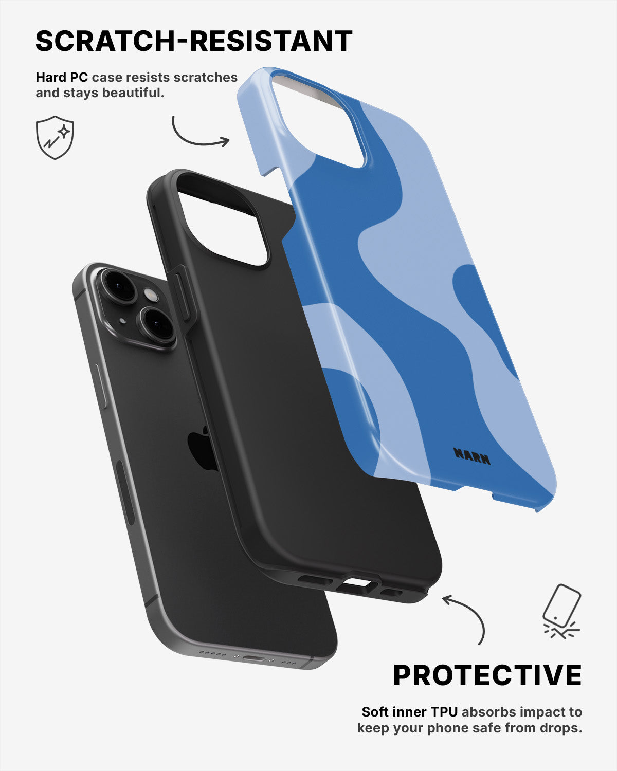 iPhone 11 Tough Case – Calm Tide - View 2