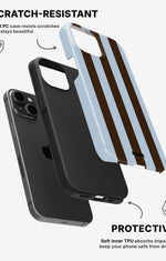 iPhone 11 Tough Case – Bistro Stripes - View 2