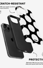 iPhone 11 Tough Case – Bold Dots - View 2