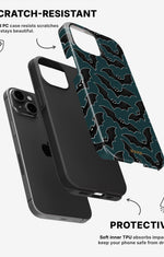 iPhone 11 Tough Case – Midnight Bats - View 2
