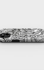 iPhone 11 Tough Case – Japanese Pattern - View 3