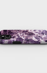 iPhone 11 Tough Case – Purple Marble - View 3