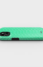 iPhone 11 Tough Case – Turquoise Snake - View 3