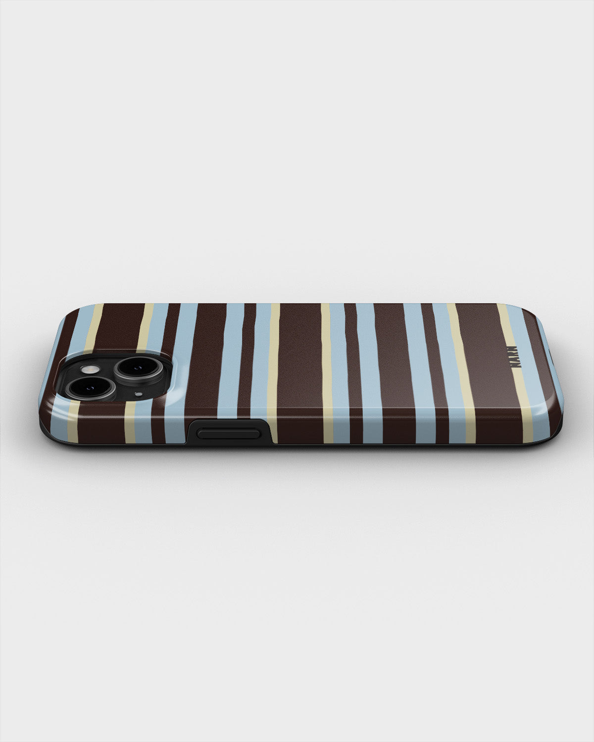 iPhone 11 Tough Case – Latte Lines - View 3