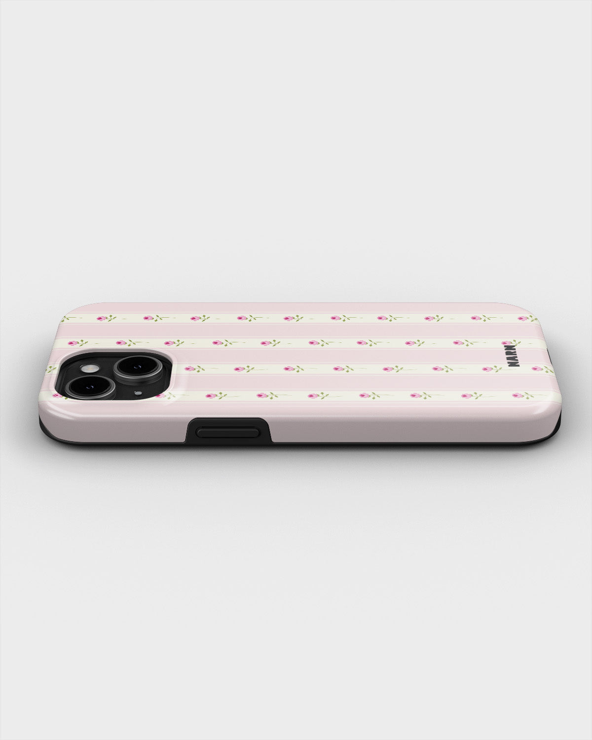iPhone 11 Tough Case – Rose Lines - View 3