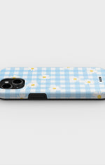 iPhone 11 Tough Case – Blue Daisies - View 3