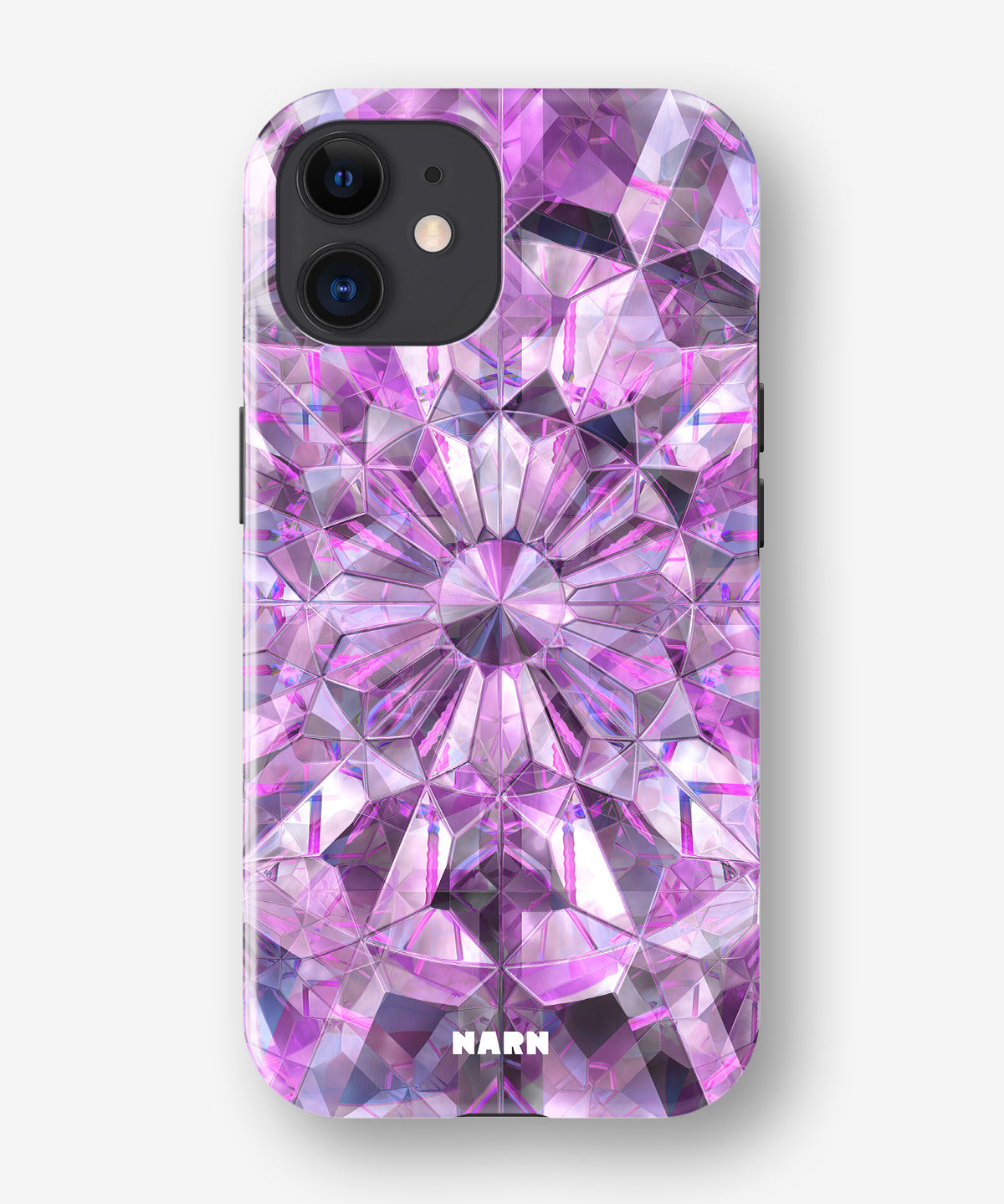iPhone 12 / iPhone 12 Pro Tough Case – Lavender Crystals - View 1